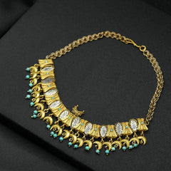 Handmade Necklace, Ottoman Necklace, Gold Plated Necklace, Turkish jewelry, Authentic Necklace, Gift for Mother and Girlfriend
